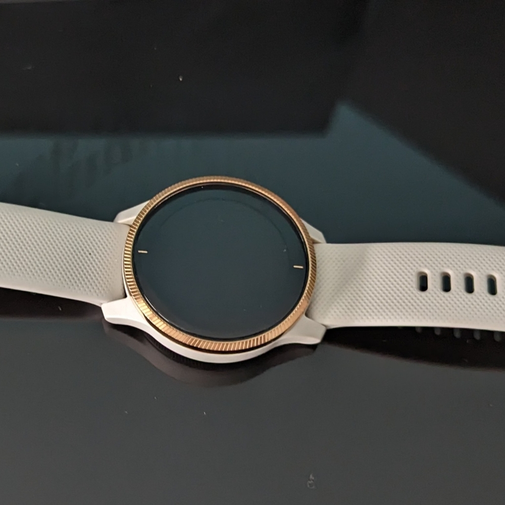 Garmin Venu with charging cable